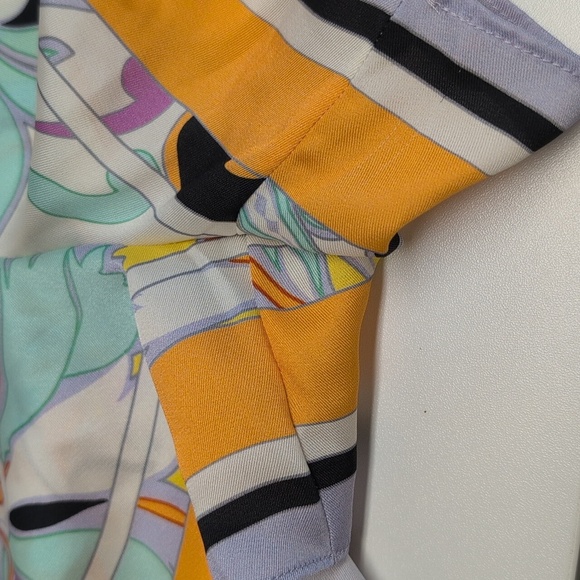 Zara Boho Abstract Printed Wrap Skort Size Small NWT - Picture 8 of 8